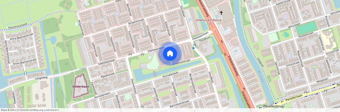 Amethiststraat, 9743 KE Groningen, Mozartstraat, 9722 ED Groningen