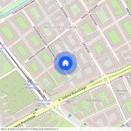 Warszawa, Wilanów, Sarmacka