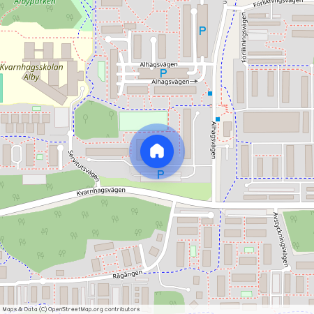 Alhagsvägen 104, Alby