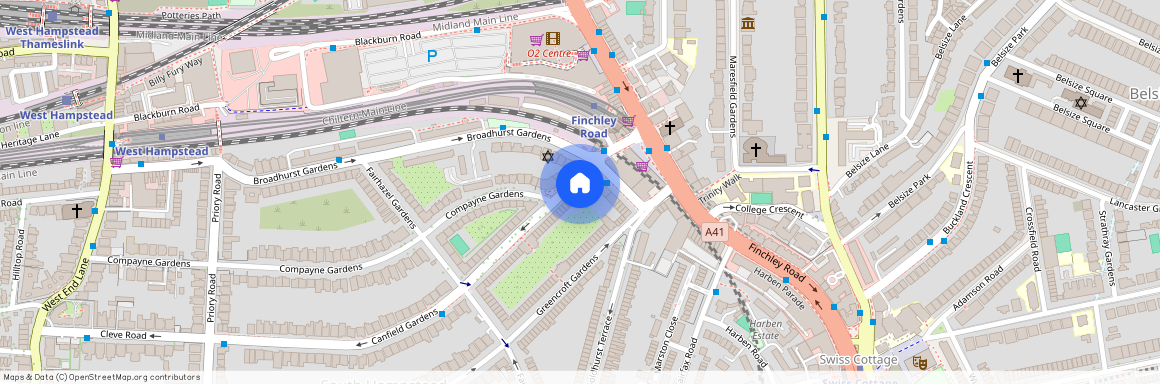 Canfield Gardens, South Hampstead NW6