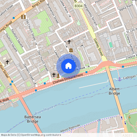 Carlyle Mansions, Cheyne Walk, London, SW3