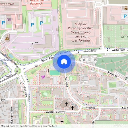 Kozacka, Koniuchy, Toruń, kujawsko-pomorskie