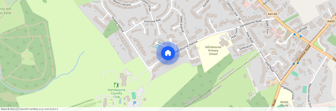 Hartsbourne Avenue, Bushey, Hertfordshire, WD23