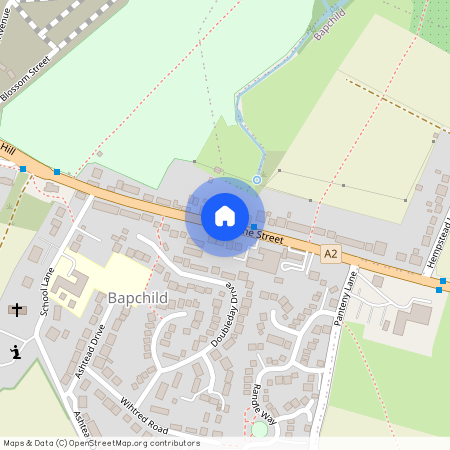 Bapchild, Sittingbourne, The Street, ME9, Kent