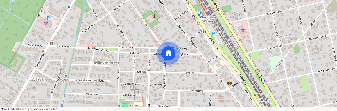 ul. Stylowa, Wawer, Wawer, Warszawa, mazowieckie