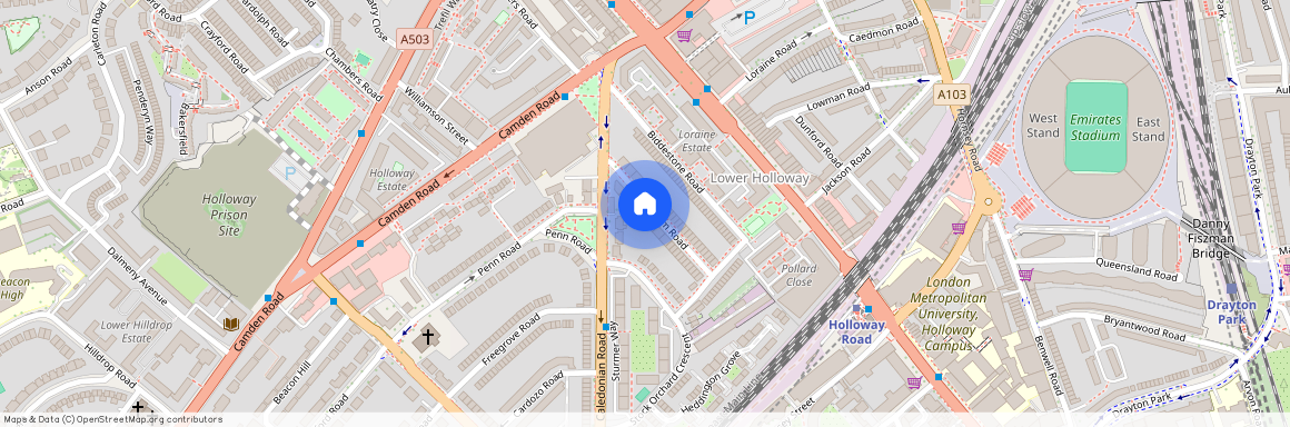 Widdenham Rd, N7, London