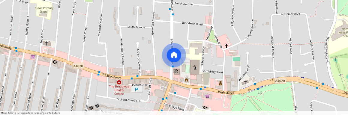 Lady Margaret Road, Southall, UB1