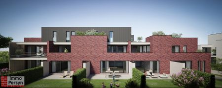 Gelijkvloers nieuwbouwappartement met 2 slaapkamers met terras en tuintje - Photo 3