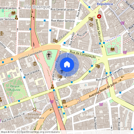 Rua Nestor Pestana, Consolação, Consolação, São Paulo