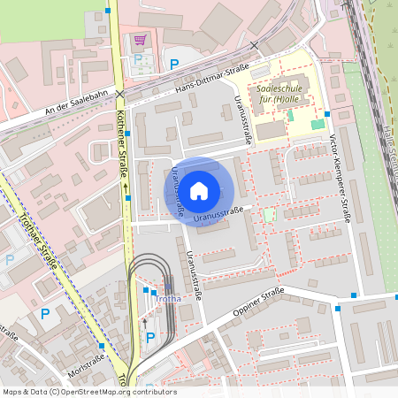 Uranusstraße 18 (Ortslage Trotha), 06118 Halle