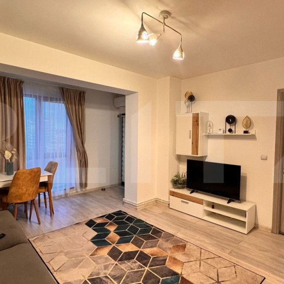 Apartament 2 camere modern, centrala, AC, parcare, zona Amar - Fotografie 1