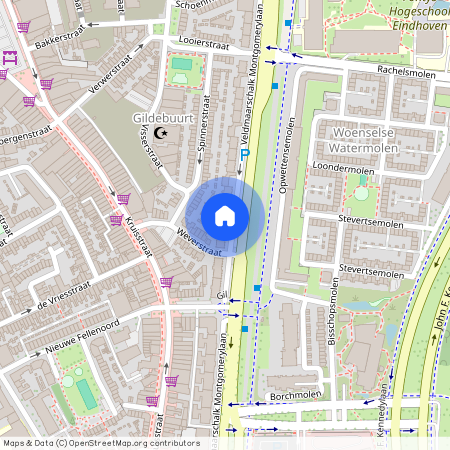 Gildebuurt, 5612 BJ, Veldmaarschalk Montgomerylaan, Eindhoven