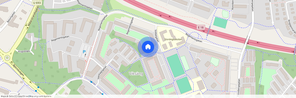 Västerås Öst, Soldatgatan 10