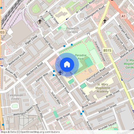 Lough Road, Islington, London, N7