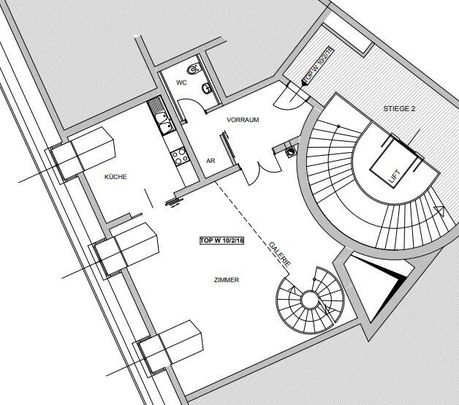 Dachgeschoß-Maisonette im Stadtpalais Harrach an der Freyung - zu mieten in 1010 Wien - Photo 1