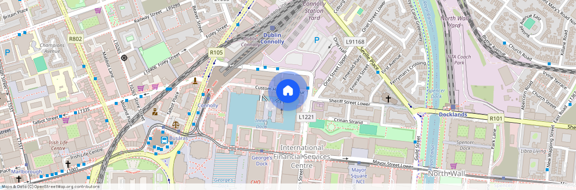 Hook Head, Custom House Harbour, IFSC, Dublin 1., D01 XA00