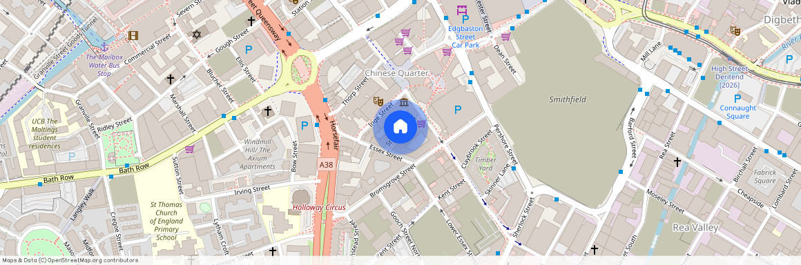 St. John's Walk, Birmingham B5