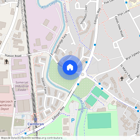 Afon Terrace, Pontnewydd, Cwmbran, NP44