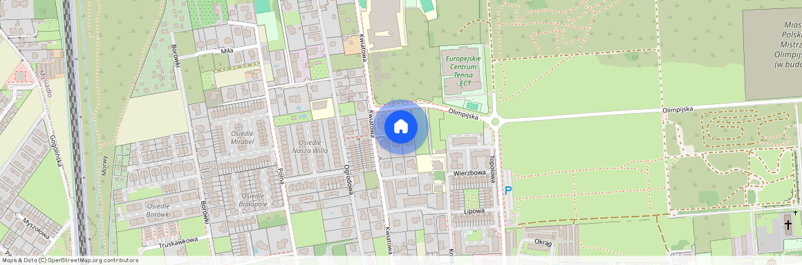 ul. Kwiatowa, Mysiadło, Lesznowola, piaseczyński, mazowieckie