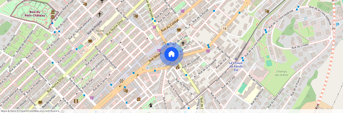 Place De L'hôtel-De-Ville 6, 2300 La Chaux-de-Fonds