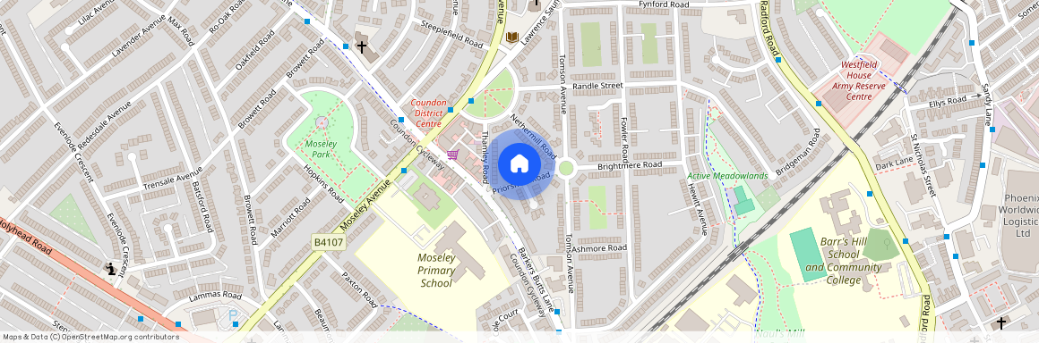 Priorsfield Road North, Radford, Coventry