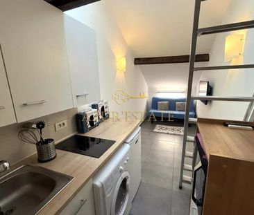 BEAUSOLEIL PLACE DE LA CREMAILLERE : STUDIO MEUBLE AVEC MEZZANINE - Photo 5