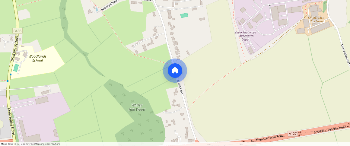 Little Warley Hall Lane, Little Warley, Brentwood, CM13