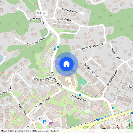 Lilla Björknäs, Nacka, Boo, Stockholm, Talluddsvägen 14D