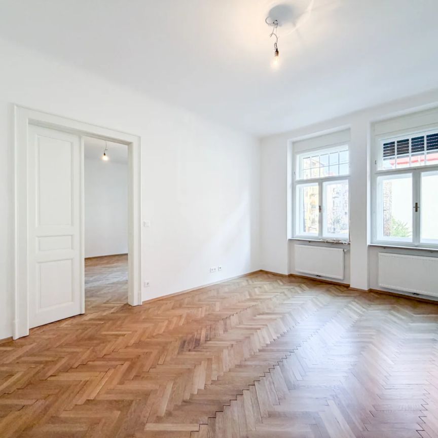 Traumhafte 3,5-Zimmer-Altbauwohnung mit Balkon in Geidorf - Photo 1