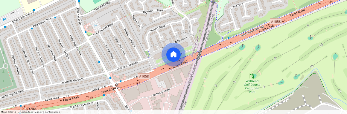 Wills Oval, Newcastle Upon Tyne NE7