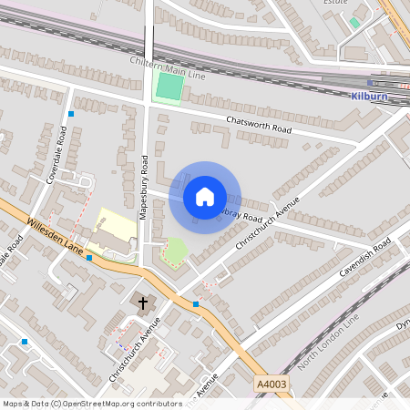 Mowbray Road, The Mapebury, NW6, London