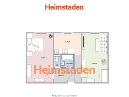 Pronájem bytu 2+1 52 m - Photo 5