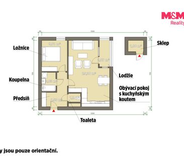 Pronájem bytu 2+kk 46 m² - Photo 2
