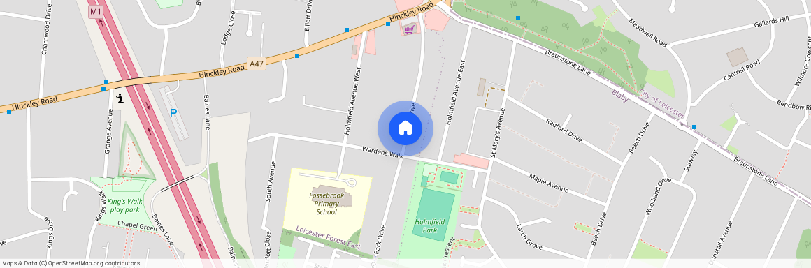 Park Drive, Leicester Forest East LE3