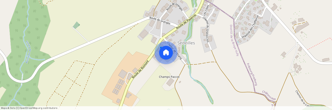 Route de Romont 3A, 1554 Sédeilles