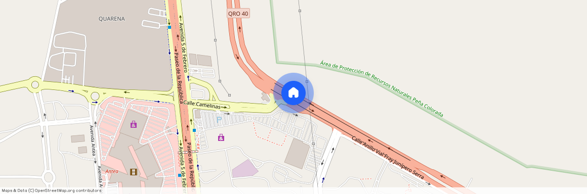 Anillo Vial Fray Junípero Serra, Kaoba, 4600, Ampliación La Campana, Querétaro, Querétaro, 76100, México