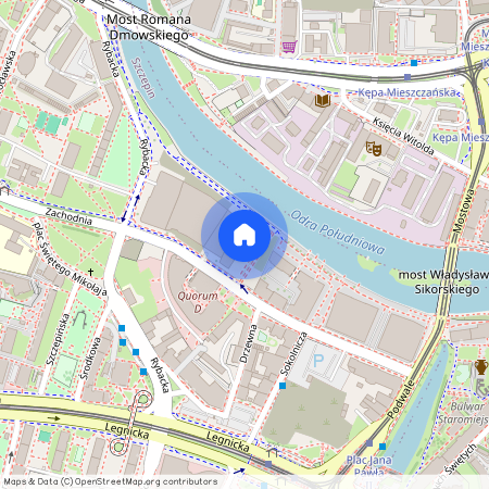 ul. gen. Władysława Sikorskiego, Szczepin, Stare Miasto, Wrocław, dolnośląskie