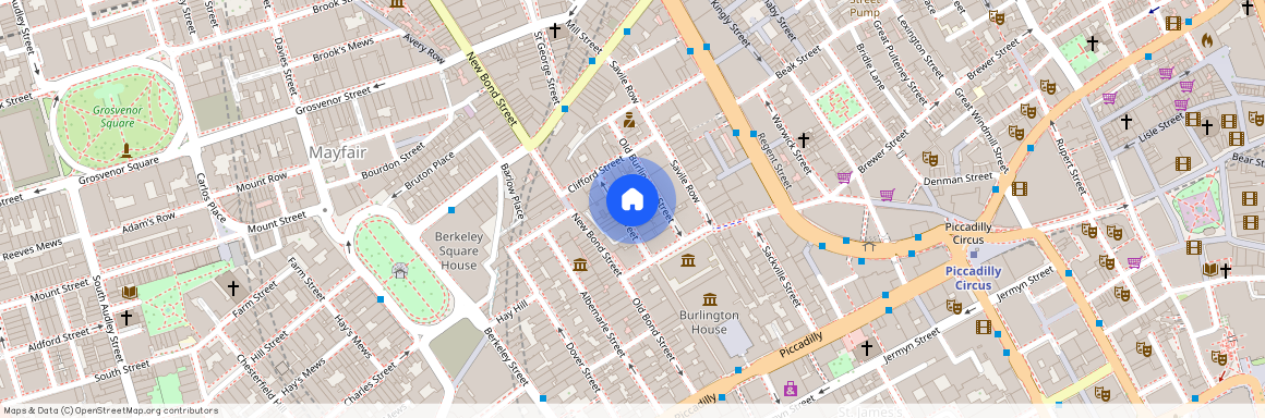 Cork Street, Mayfair, London, W1S