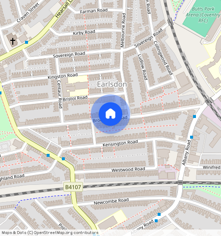 Broomfield Road, Coventry CV5