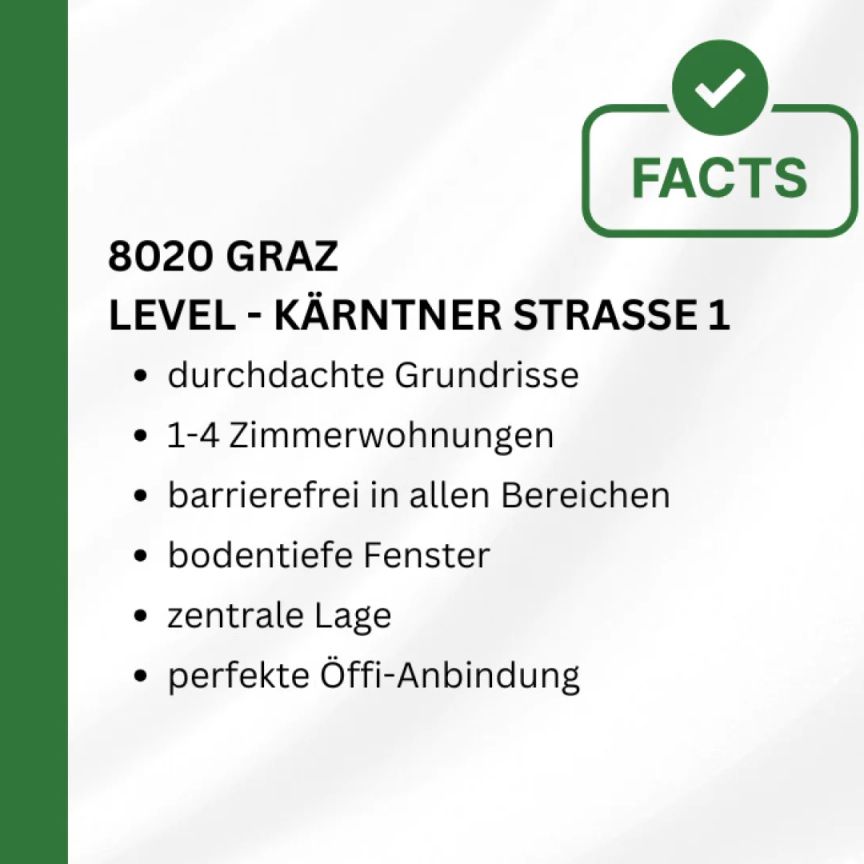 LEVEL GRAZ – Lebensgefühl auf höchstem Niveau - Foto 1