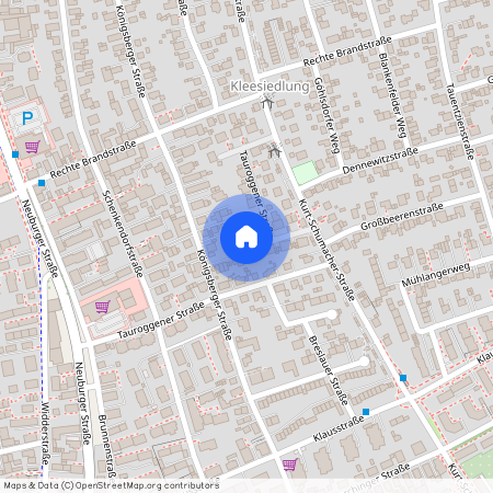 Tauroggener Straße, 86167, Tauroggener Straße    Augsburg