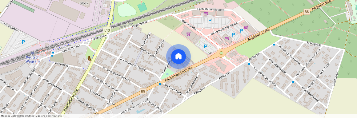 2232 Deutsch-Wagram, Beethovengasse 14/Stg. 1/1-10 und RH 1-4