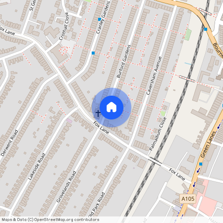 Burford Gardens, Palmers Green, N13