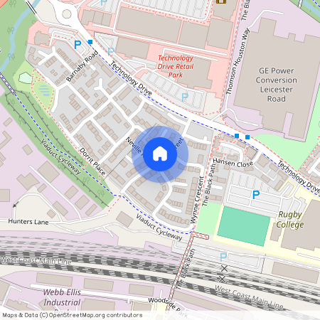 Baker Street, Rugby, CV21