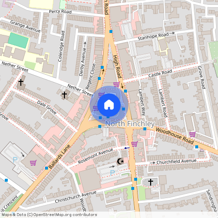 100 Kingsway, North Finchley, London, N12