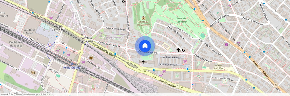 Chemin de Renens 18, 1004 LAUSANNE