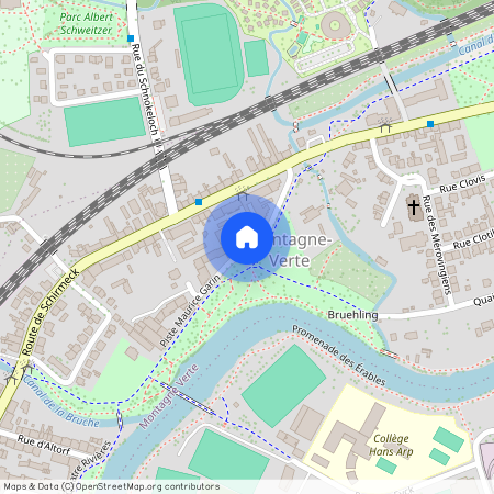 Rue des Carolingiens, Francja, Strasbourg