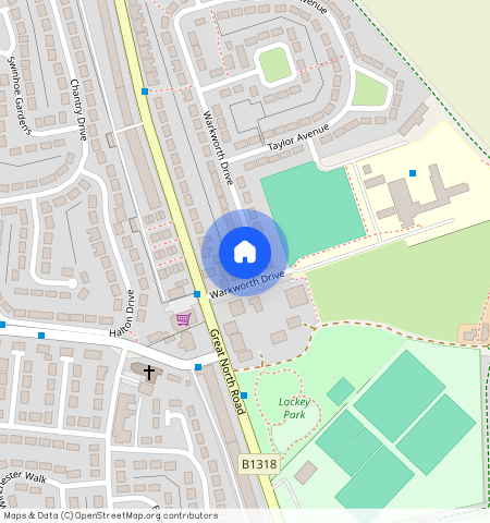 ** bedroom Flat to rent in Warkworth Drive, Wideopen, Newcastle Upon Tyne, Ne13