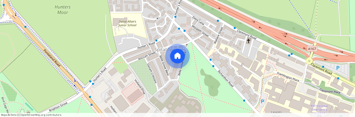 12a, Belle Grove Terrace, Spital Tongues, Newcastle upon Tyne, NE2 4LL