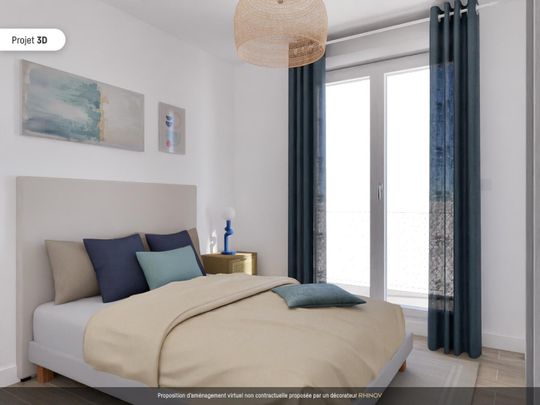 location Appartement T3 DE 62.3m² À COURBEVOIE - Photo 1